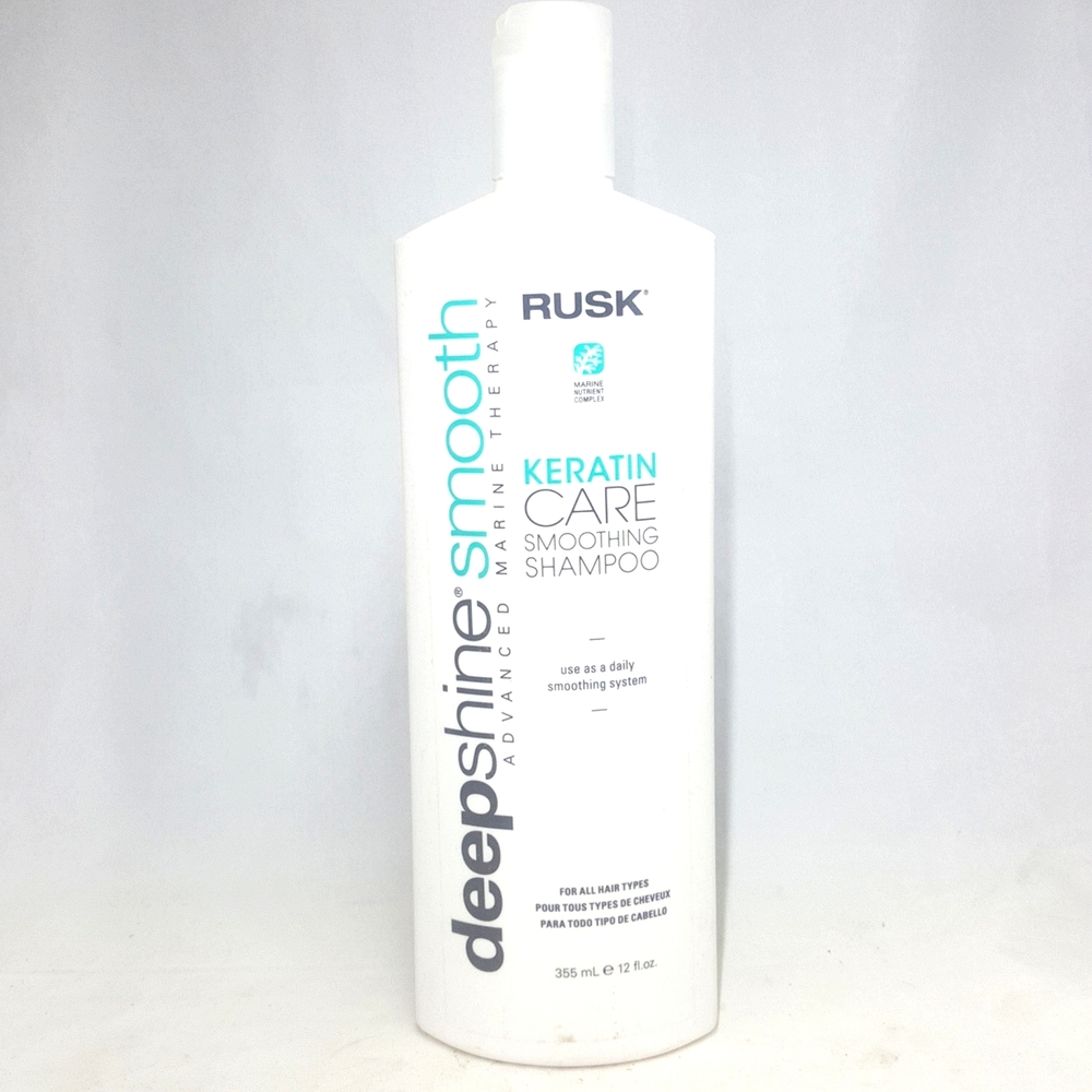 Rusk keratin care smoothing shampoo